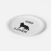 GSD-Fan Pappteller (Schrägansicht)