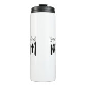 GSD German Shepherd Mama auf Thermosbecher (Vorderseite)