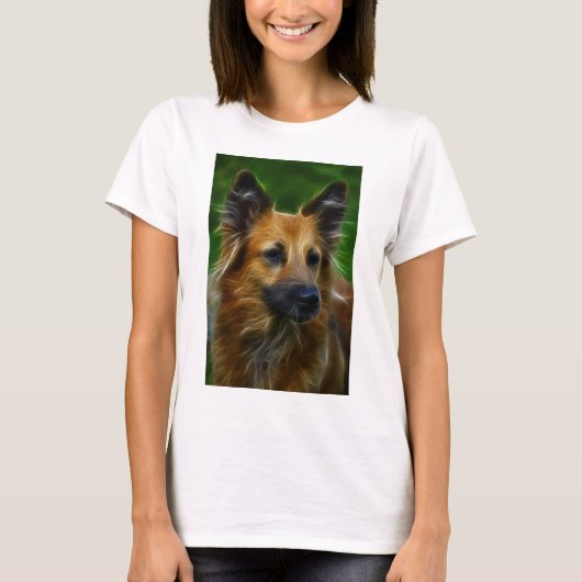 GSD German Shepherd pic T-Shirt (Vorderseite)