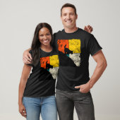 Gsd German Shepherd Running T-Shirt (Unisex)