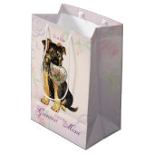 GSD Herz-Mama Mittlere Geschenktüte (Rückseite Schrägansicht)