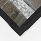 GSD im Winter-Schnee Fleecedecke (Ecke)