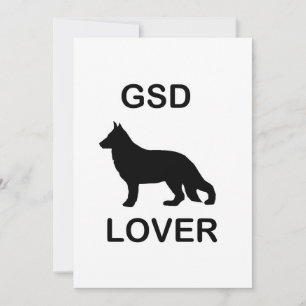 GSD Lover Einladung