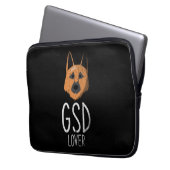 GSD Lover Laptopschutzhülle (Vorderseite Links)