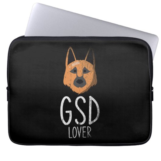 GSD Lover Laptopschutzhülle (Vorderseite)