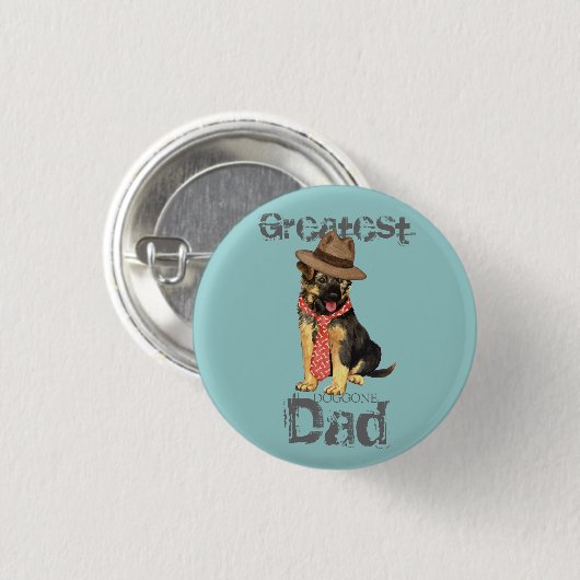 GSD-Vater Button (Vorne & Hinten)