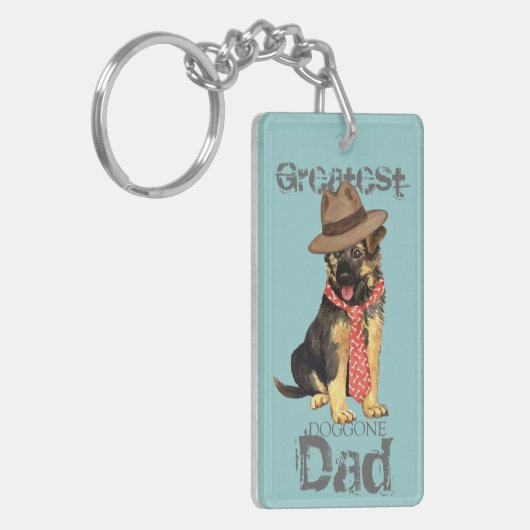 GSD-Vater Schlüsselanhänger (Vorderseite links)