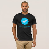 @GSensabaugh - überprüft - Schwarzes T-Shirt (Vorne ganz)