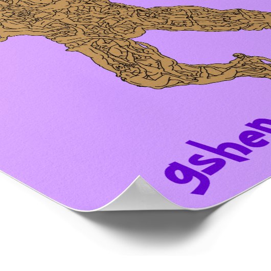 gshen-Lha-Odkhar Poster (Ecke)