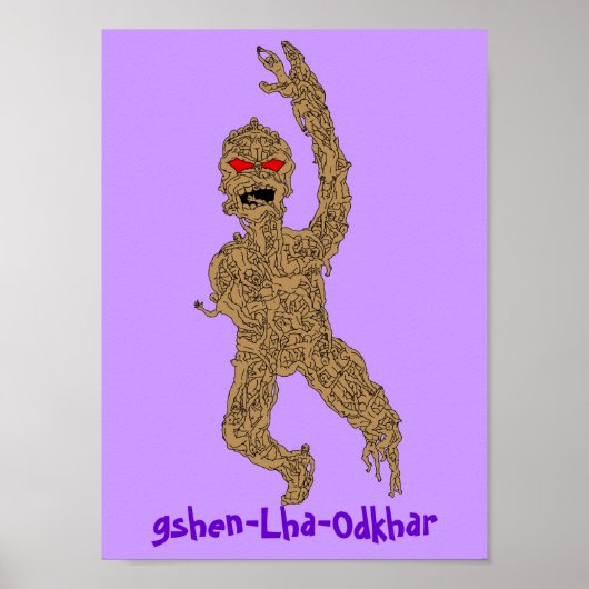 gshen-Lha-Odkhar Poster (Vorne)