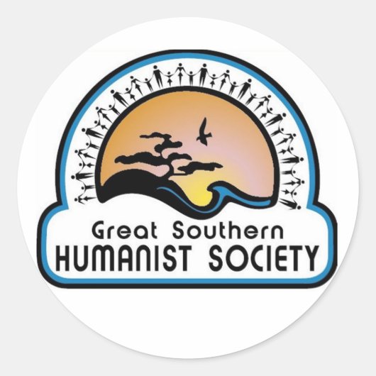 GSHS Banner Runder Aufkleber (Vorderseite)