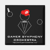 GSO Black Magnet Square (Vorne)