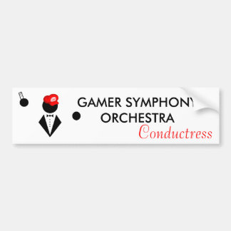 GSO Conductress-Autoaufkleber Autoaufkleber