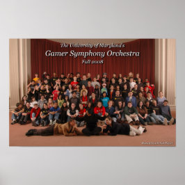 GSO Fall'08 Group Foto (Albern) Poster