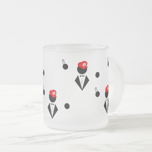 GSO mattierte Tasse (VorderseiteRechts)