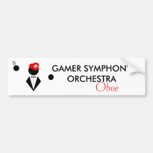 GSO Oboe Autoaufkleber