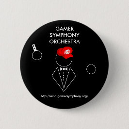 GSO schwarzer Knopf Button
