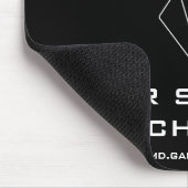 GSO schwarzes Mousepad (Ecke)