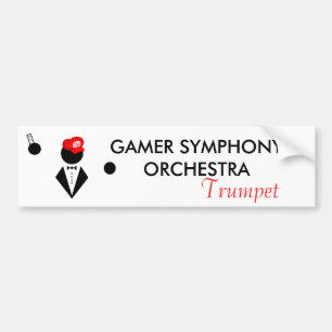 GSO Trumpeter-Autoaufkleber Autoaufkleber
