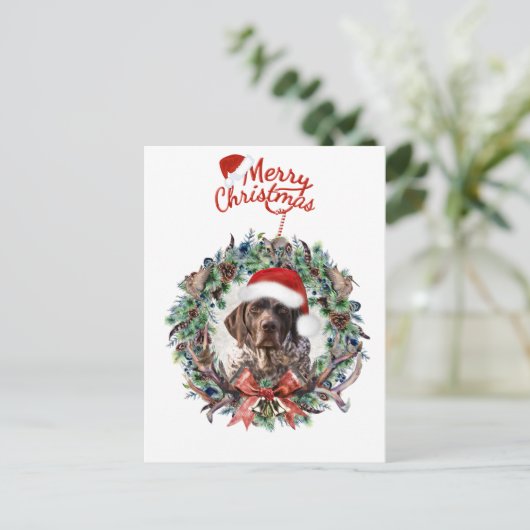 Gsp Christmas Postkarte (Stehend Vorderseite)