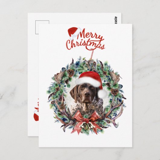 Gsp Christmas Postkarte (Vorne/Hinten)