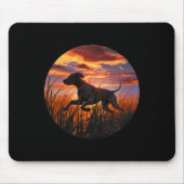 GSP Deutsch Kurzhaarige Pointer GSP Jagdhunde Mousepad (Vorne)