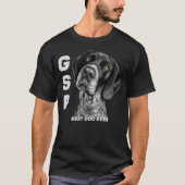 GSP German Short Haired Pointer Dog Mom Dad Best T-Shirt (Vorderseite)