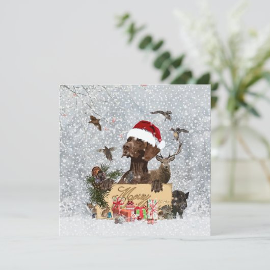 GSP ,Hundeschlitten (Stehend Vorderseite)