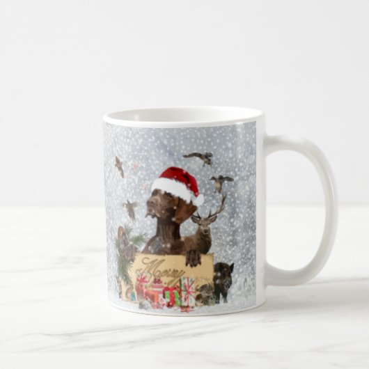 GSP ,Hundeschlitten Kaffeetasse (Rechts)