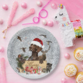 GSP ,Hundeschlitten Pappteller (Party)