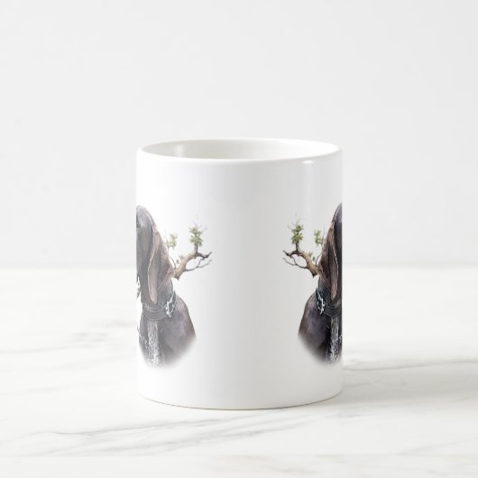 GSP Hunting Art – Precision, Passion, and Pheasant Kaffeetasse (Mittel)