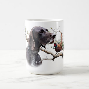 GSP Jagdkunst – Präzision, Leidenschaft und Fasan Kaffeetasse