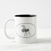 Gsp-Oval Zweifarbige Tasse (Links)