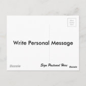 GSP Personalized Life Is Better With A GSP Postkarte (Rückseite)