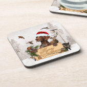 Gsp Weihnachtsglas-Ornament Getränkeuntersetzer (Linke Seite)