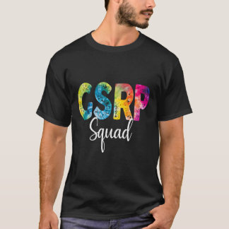 Gsrp Squad Tie Dye Ck Zur Schule Frauen Anerkennun T-Shirt