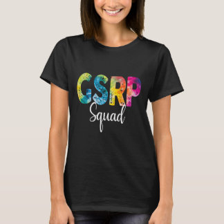 Gsrp Squad Tie Dye Ck Zur Schule Frauen Anerkennun T-Shirt