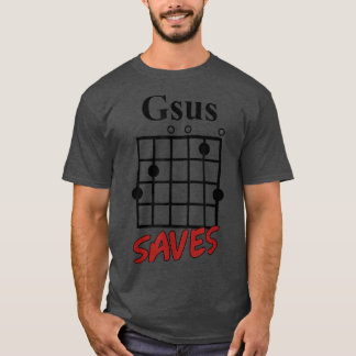 Gsus Gitarre Rette 974 T-Shirt