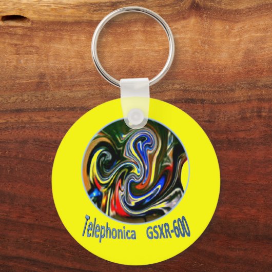 GSXR 600 SCHLÜSSELANHÄNGER (Vorderseite)