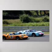 GT40 MK1 Le Mans Classic Poster (Vorne)