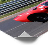 GT40 MK1 Le Mans Classic Poster (Ecke)