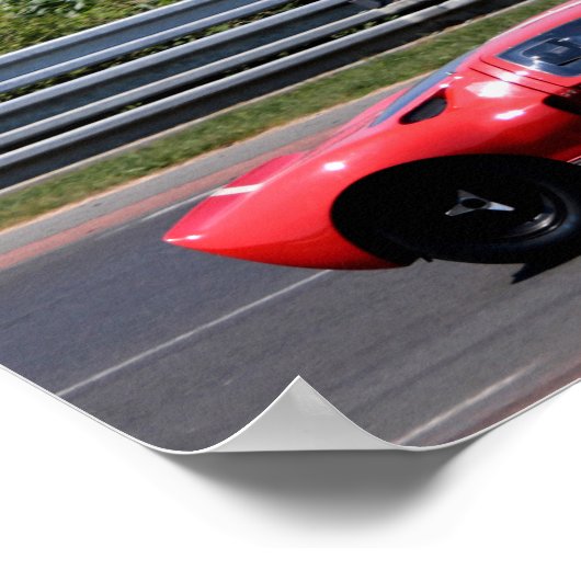 GT40 MK1 Le Mans Classic Poster (Ecke)