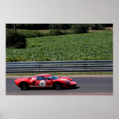 GT40 MK1 Le Mans Classic Poster (Vorne)