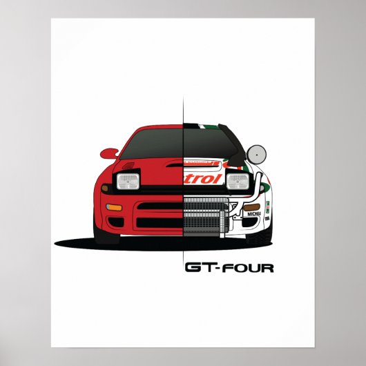 GT-4 POSTER (Vorne)