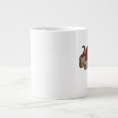 GT-"Andenken-" Herz-Tasse Jumbo-Tasse (Vorderseite)