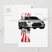 GT-R 7:29 POSTKARTE (Vorne/Hinten)