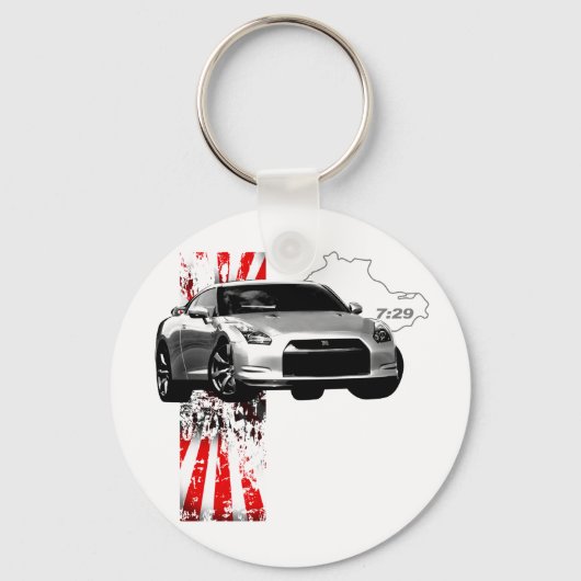 GT-R 7:29 SCHLÜSSELANHÄNGER (Vorderseite)