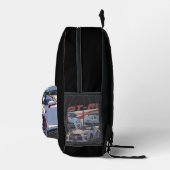 GT-R STREET LEGEND BEDRUCKTER RUCKSACK (Rechts)
