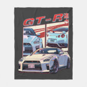 GT-R STREET LEGEND FLEECEDECKE (Vorderseite)