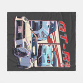 GT-R STREET LEGEND FLEECEDECKE (Vorderseite (Horizontal))